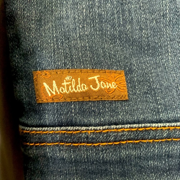 Matilda Jane “Collins” Girls Ruffle Denim Jacket - Picture 3 of 6